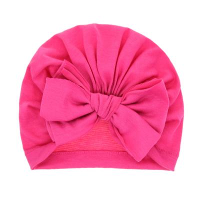 China Baby Cotton Cloth Turban Toddler Rabbit Hospital Hat Ear Cap Cozy Newborn Baby Hat Children Set for sale