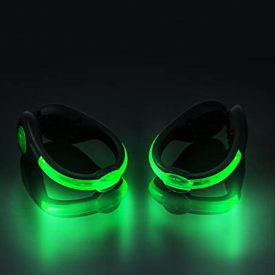 China Night Running Rechargeable Battery Shoes Cut Outdoor Running Lights LED Flash Warning Lights for sale