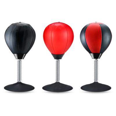 China Boxing Effort Buster Desktop Punching Bag Practice Suctions to Your Desktop Trigger Heavy Duty Ball for sale