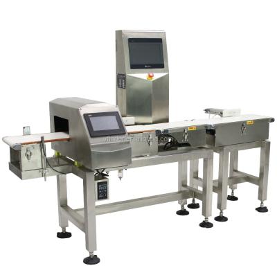 China Check Weighing Best Performance Conveyor Checkweigher Metal Detector for sale