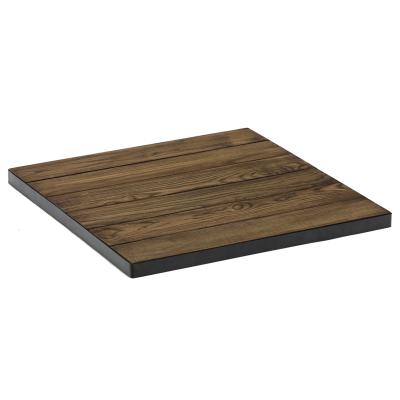 China Industrial Square Solid Wood Wood Coffee Table Top for sale