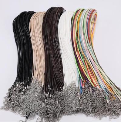 China Wholesale FASHIONABLE Jewelry Accessories DIY Jewelry Rope 1.5-2mm Series Wax Wire Korean Wax Wire Wax Cord Pendant for sale