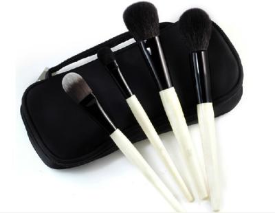 China Angular Blush Brushes 4pcs Makeup Accessories Set Brush For Makeup Brush Tools for sale