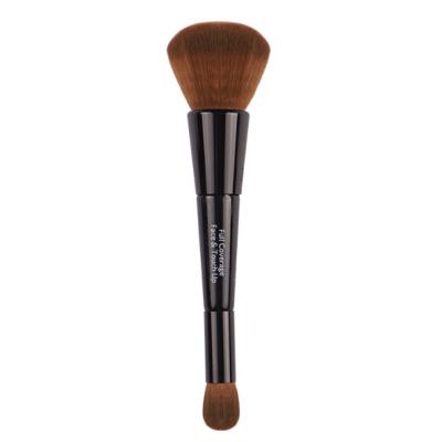 China Dual Smudge Brush End Makeup Brush for Dual Powder Brush and Contour Brush for Full Coverage Face and Touch Up Makeup for sale