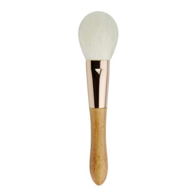 China Loose Powder Facial Brush Makeup Brush Tool Contour Blusher Cosmetic Tools Wooden Handle Facial Brush Hair Powder Brush Loose Powder Makeup Brush Tool Contour blush cosmetic tools wooden handle brush hair for sale