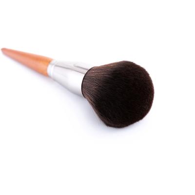 China Environmental Protection Makeup Powder Brush Loose Powder Cosmetic Tools Brush With Soft Synthetic Hair Face Powder for sale