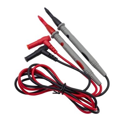 China Multimeter MAX1000v 20A 100cm silicone/metal multimeter test leads table pen for sale