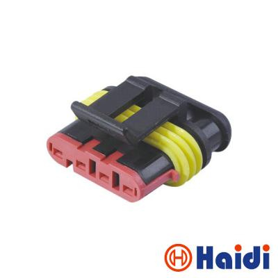 China 4 conectores automotrices sellados amperio eléctricos impermeables de la hembra del Pin 282088-1 en venta