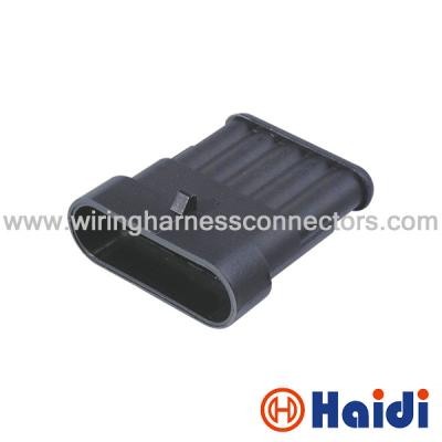 China Conector de cable plástico auto del enchufe masculino de los conectores del alambre eléctrico de TE 282107-1 en venta