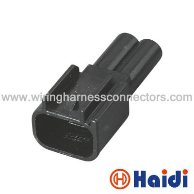 China Male Female Motorcycle Wiring Connectors Black Furukawa 2 Pin  FW-C-2M-B for sale