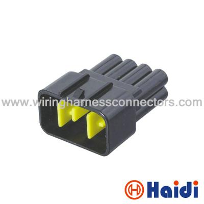 China Female Male Motorcycle Wiring Harness Connectors Automotive 8 Pin FW-C-8M-B for sale