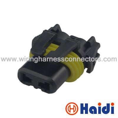 China Female 2 Pin Automotive Wiring Harness Connectors Multi Pin cable Plug 12059183 for sale