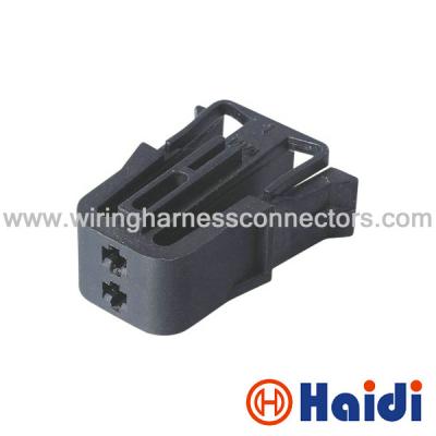 China Motorcycle PA66 GF30 Connector Male Black 2 Pin Electrical Plugs 535 972 721 for sale