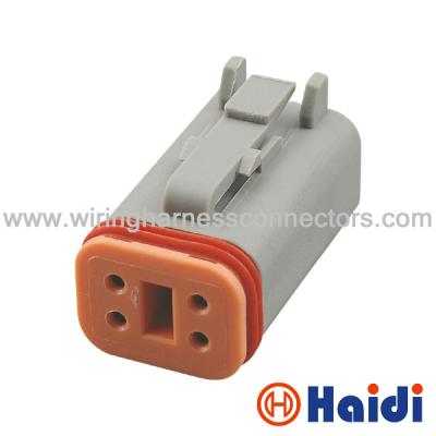 China ECU Plug Electrical Sealed Automotive ConnectorsFor Air Conditioning DT06-4S for sale