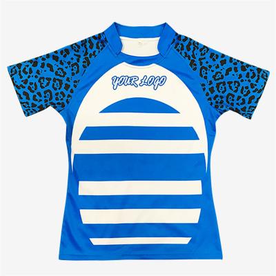 China New Antibacterial Design All Blacks Mask Custom Cotton Rugby Jersey for sale