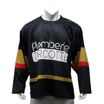 China Quick Dry Custom Long Sleeve Full Sublimation Hockey Wear Printed Mesh Ice Hockey Jersey for sale