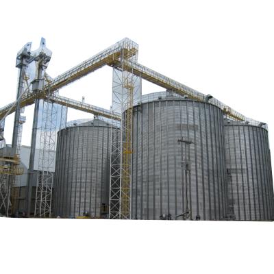 China Galvanized Steel Factory Wheat Farm Silo Storage System for sale