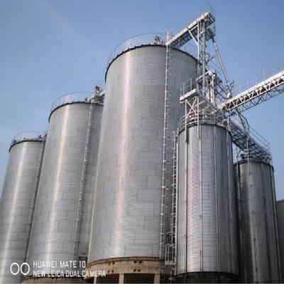 China Steel Assembly Bulk Grain Storage Grain Silos With Flat Bottom For Paddy Storage Selling On Competitive Price for sale