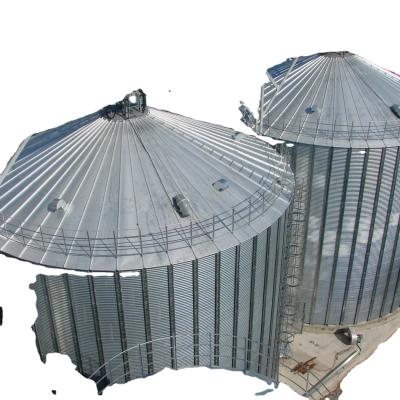 China factory flat bottom steel silo for grain storage / good price of steel silos for sale