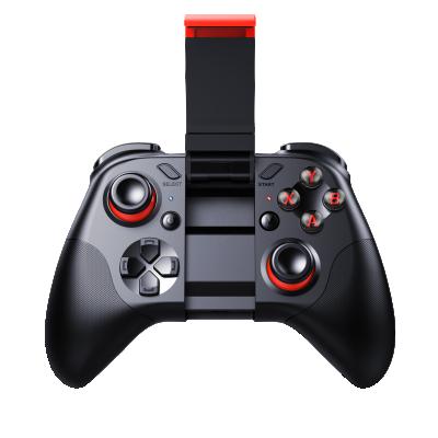 China Black Wireless Android Game Controller Game Wheel Steering Newcomer TV Box Game Controllers IOS Phone Game Joystick for sale