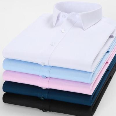 China Wholesale Multi-scene Men's Breathable Shirts, Solid Color Clothing, Formal Men's Long Sleeve Shirts for sale