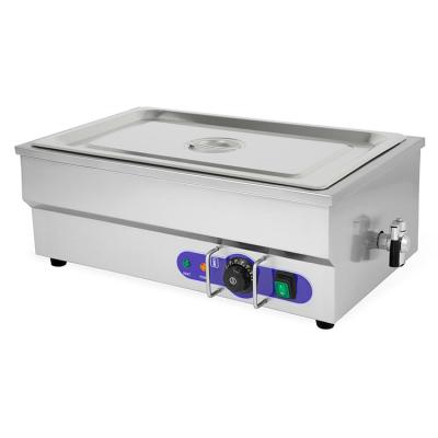 China 201 Single Pan 1/1 GN Table Top Stainless Steel Electric Bain Marie Food Warmer On Sale for sale