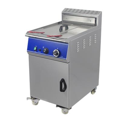 China Hotels 46L Gas Professional Free Standing Chicken LPG Deep Fryer for sale