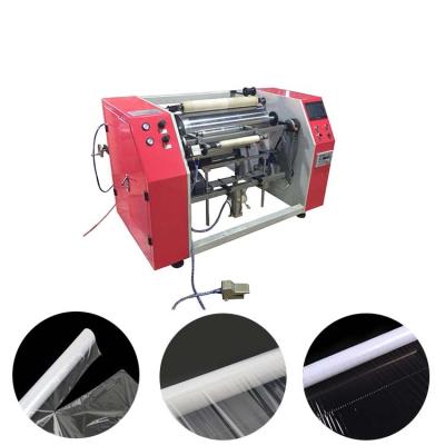 China Good Food Quality Semi Automatic Aluminum Foil Paper Winder Rewinder Machine for sale