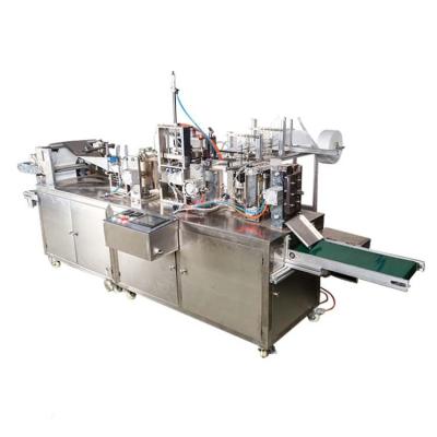 China Hotels User Friendly Fully Automatic Single Sachet Baby Wet Wipes Making Machine With Touch Screen for sale