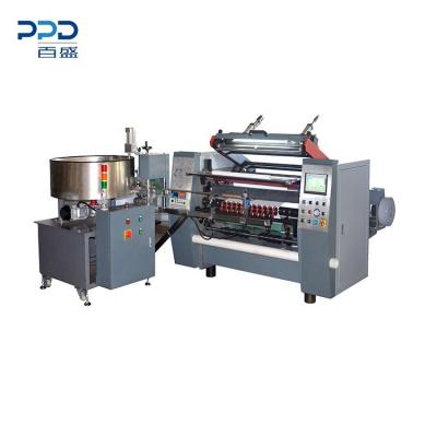 China Automatic Commodity ATM Paper Roll Slitting Rewinder Machine, Paper Slitter And Rewinder Machine for sale