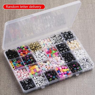 China DIY Jewelry Making DIY A-Z Alphabet Letter Beads for Jewelry Making Necklaces, Key Chains for sale