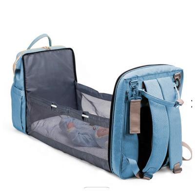 China Multi-Function Diaper Bag Backpack Mommy Purpose Baby Crib Diaper Waterproof Bag for Mom for sale