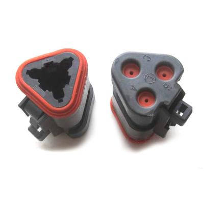 China Automotive DT06-3S-EP06 3 PIN 3 pin female male DT series automotive housing connector DT06-3S-EP06 for sale