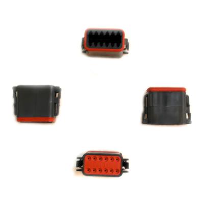 China Audio & Video DT06-12SB 12 pin   New and original Electronic Components Integrated circuit IC manufacturing Rectangular connector housing for sale