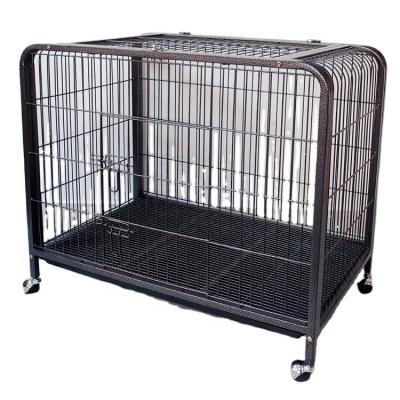 China Large Breathable Folding Metal Pet Squirrel Dog Cage Dog Houses Dog Crates House for sale