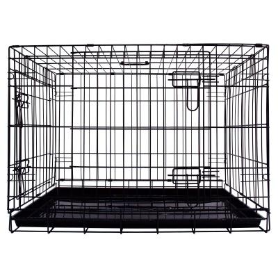 China Breathable Pet Cage Without Wire Folding Metal Dog Cage Lower Pet House Dog Facilities On Hot Sale for sale