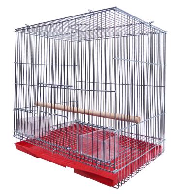 China Breathable Small Bird Life Bath And Travel House Parrot Small Breeding Pet Cage Bird Cage for sale