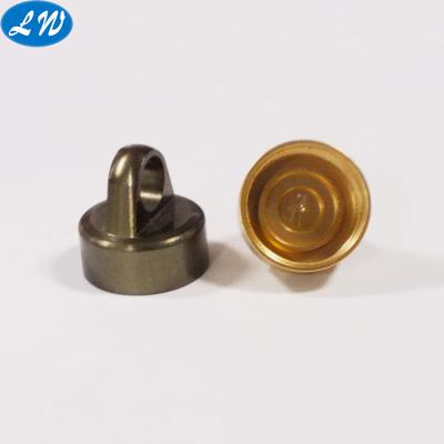 China CNC Machining Aluminum Racing Car Shock Cap Aluminum Turning Colored Parts for sale