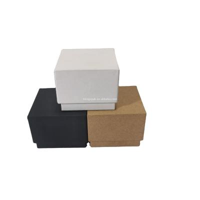 China Handmade luxury packaging custom logo ring box with FOAM tray insert for sale