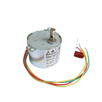 China New Design 6w AC Totally Enclosed Reversible Synchronous Speed ​​Mini Electric Motor With 100% Safety for sale