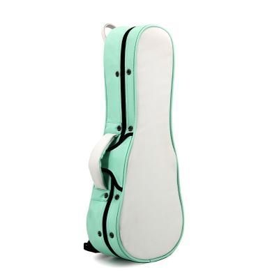 China Double color stitching resistance to scratch fashion beauty foam leather case for soprano concert tenor baritone FC15 for sale