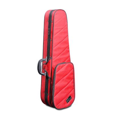 China Factory price polyfoam crush velvet shape cover violin foam case with external oxford protection FC07 for sale