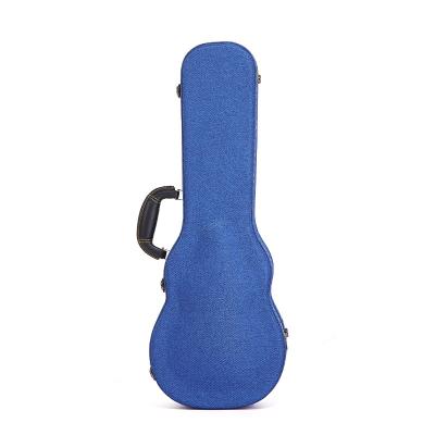 China OEM ODM Supplied Guitar Hard Case for Classical and Acoustic Guitar Tweed Cover Flat Top Guitar Shap for sale