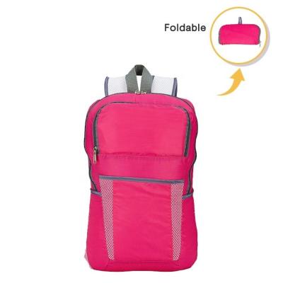 China Factory Custom Cheap Price Waterproof Polyester Hg Backpack Nylon Bags Waterproof Durable Foldable Hiking Backpack for sale