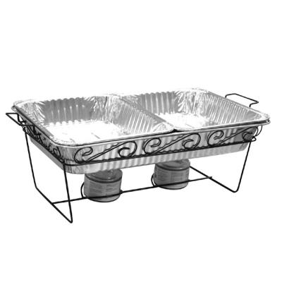 China Viable Full Size Buffet Beetle Food Warmer Chafing Dish Grill for sale