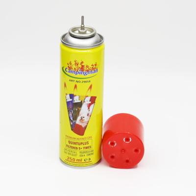 China Gas Lighter Refill 5x Refined Butane Gas 250ml / 7x Refined Butane / Premium Gas for sale