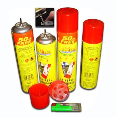 China Aerosol ISO Butane Gas Tin Can 300ml 10.15 fl oz for sale