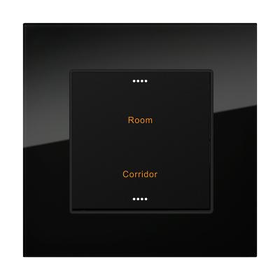 China Connecting KNX Room Control Unit KNX Smart Home Hotel Automation System Smart Switch Panel for sale