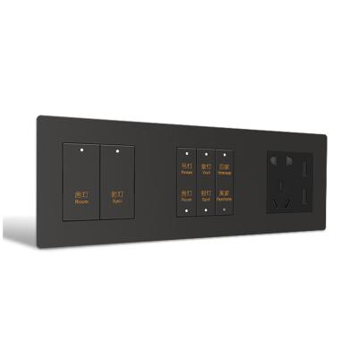 China Connecting Power China Standard Gold Strip Electric Home Smart Switch 2/3/4 for sale