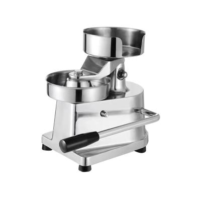 China Safe Stable Aluminum Meat Patty Maker Stainless Steel Burger Machine JKH130 For Burger Patties for sale